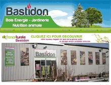 Tablet Screenshot of bastidon-bois-jardinerie.com